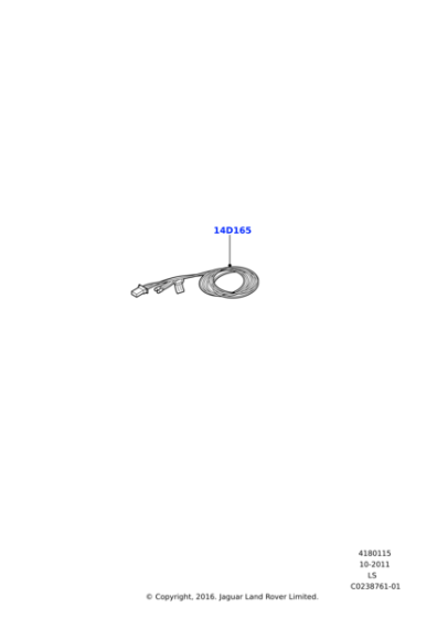 LR061625 - Land Rover Wire