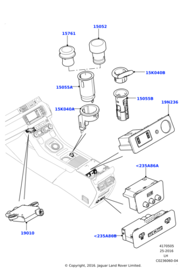 LR061525 - Land Rover Ring