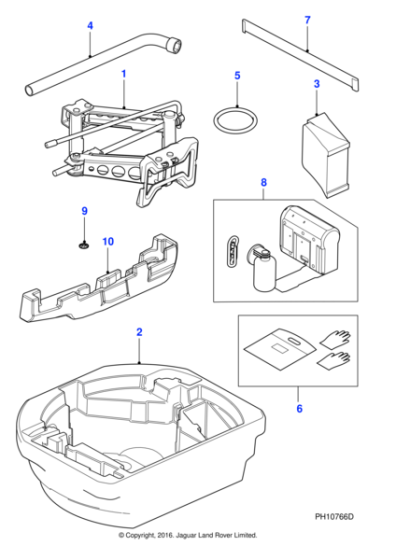 C2P12184 - Jaguar Retaining ring