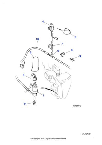 DBC1543 - Jaguar Non return valve