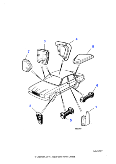 BEC11296 - Jaguar Socket stowage box