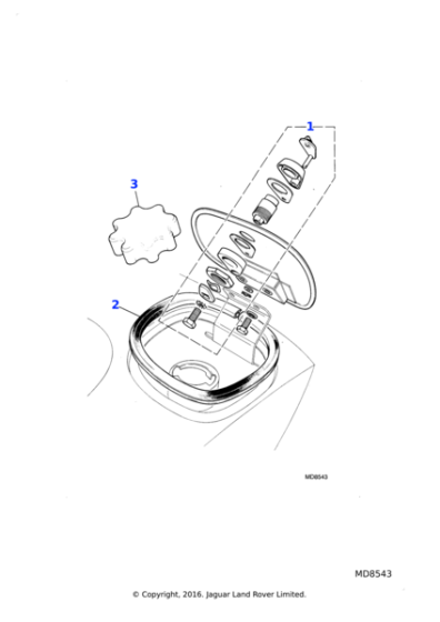 C23604 - Jaguar Spring clip