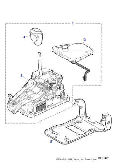 C2S51094 - Jaguar Gear change knob