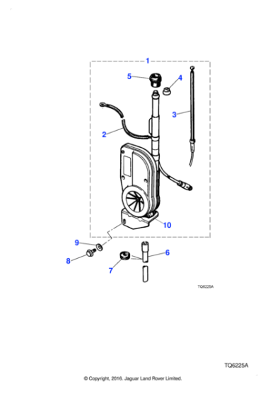 C2N3698 - Jaguar Aerial sealing grommet