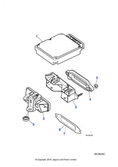 C2S41303 - Jaguar Module-Engine Control