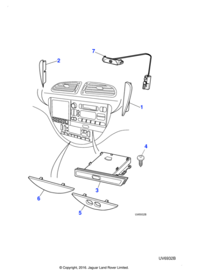 XR81061AEK - Jaguar Edge finisher