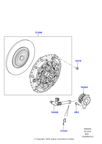 URC000030 - Land Rover Bolt