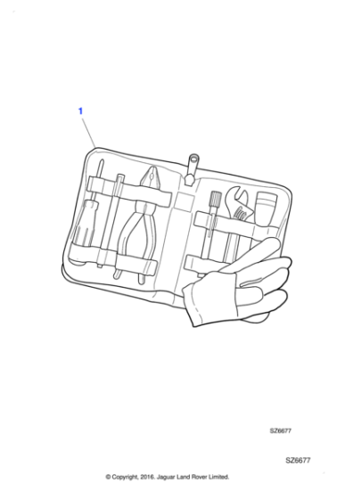 JLM20381 - Jaguar Tool kit