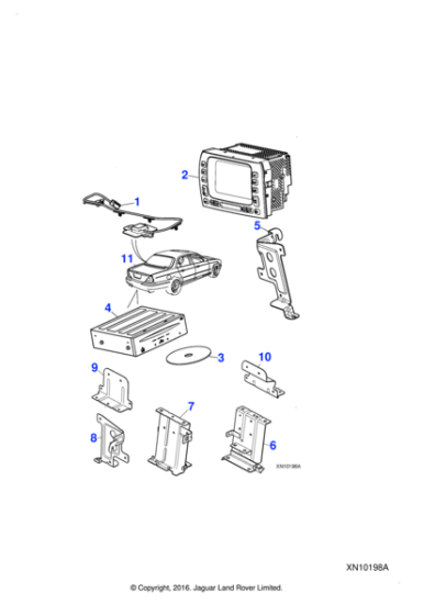 C2C9738 - Jaguar Antenna