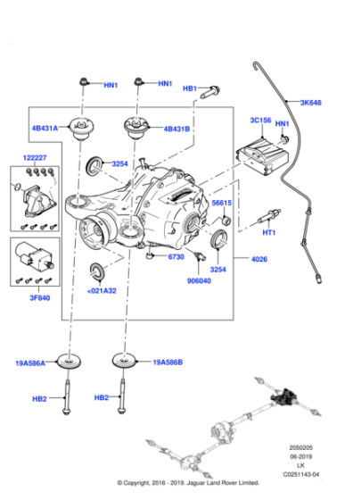 LR161976 - Land Rover Seal