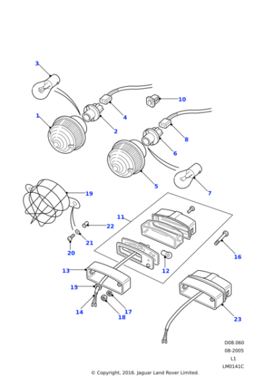 STC4637 - Land Rover Harness extension