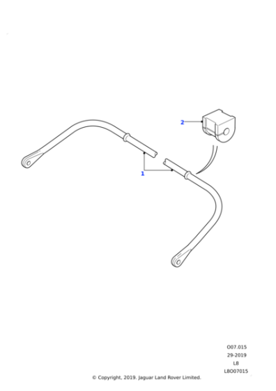 LR135115 - Land Rover Bush