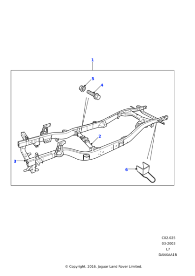 ANR2688 - Land Rover Crossmember-front