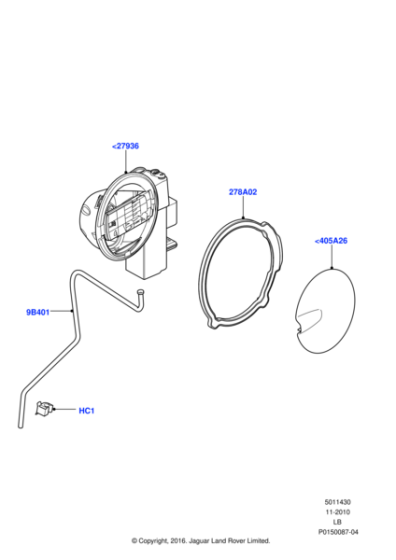 LR000099 - Land Rover Clip