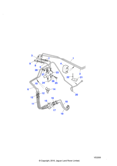 WE108001L - Land Rover Washer-Lock