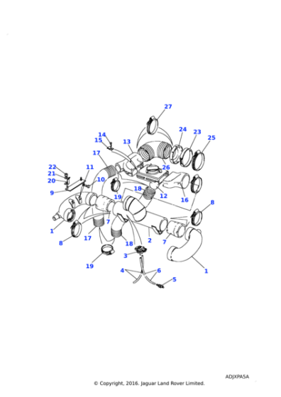 614892 - Land Rover Pipe Fuel