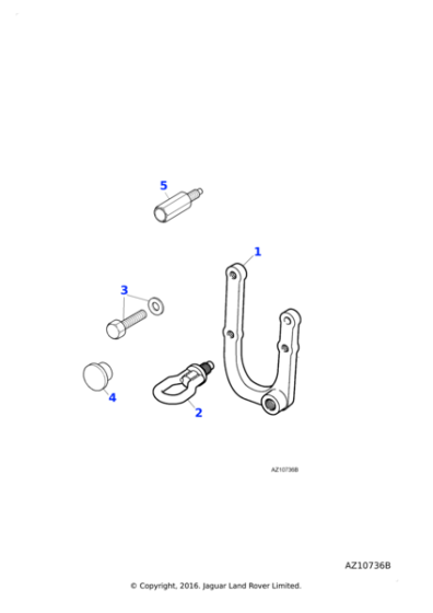 XR89757 - Jaguar Bracket