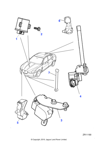 C2D15355 - Jaguar Control module