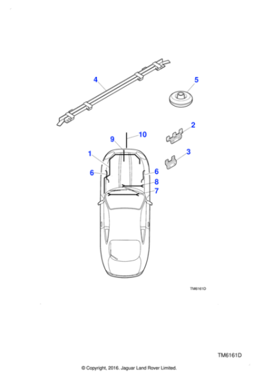 LJG3410AC - Jaguar Anti lock brake system harness