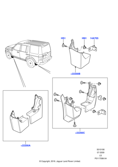 DBP8146 - Land Rover Nut