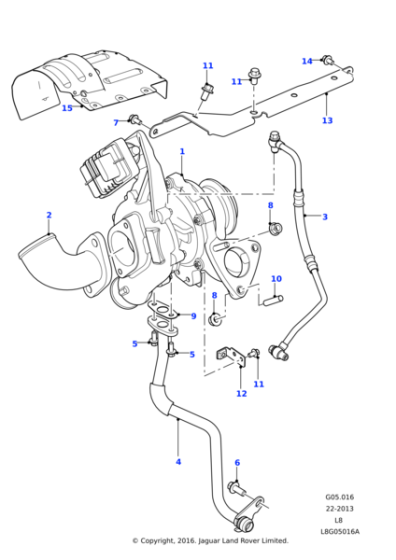LR039774 - Land Rover Heat Shield