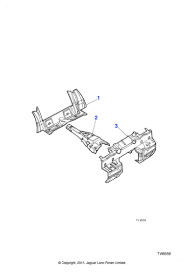 C2N3312 - Jaguar Seat pan insulation