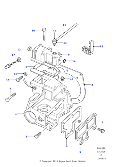 FB108186M - Land Rover Bolt