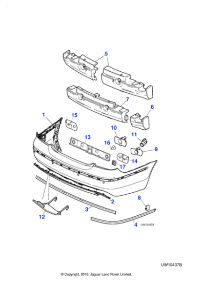 XR846171 - Jaguar Foam insert