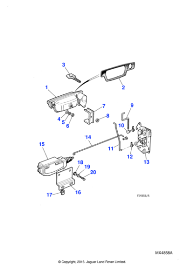 BD45018 - Jaguar Pivot link