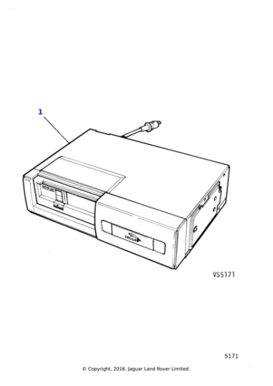 BEC11917AEF - Jaguar Panel cover