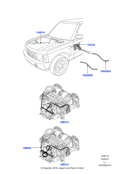 YTV500010 - Land Rover Wire - Earth