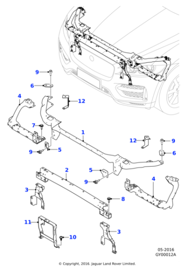 T4A3585 - Jaguar Support frame