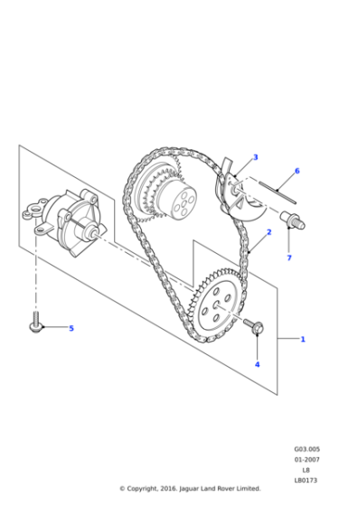 LR004868 - Land Rover Pump - Oil
