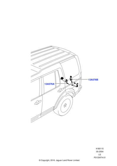 YMZ500770 - Land Rover Wiring