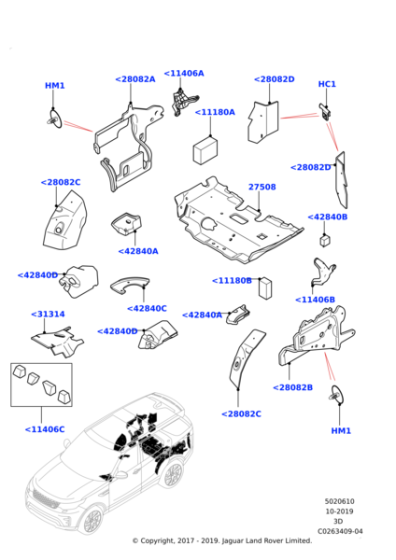 LR113292 - Land Rover Pad