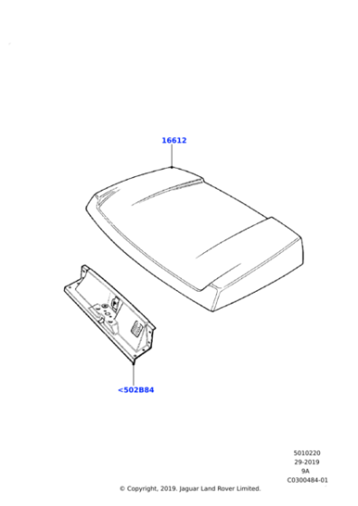 393251 - Land Rover Hood