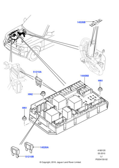 ADU1880 - Land Rover Fuse
