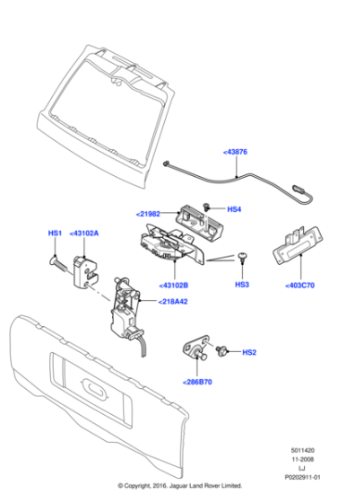 BYP500320 - Land Rover Screw