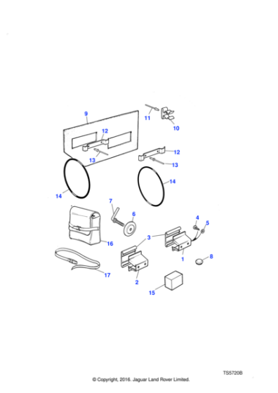 392222 - Land Rover Pad-anti rattle