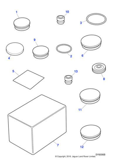 BEC12564 - Jaguar Foam block