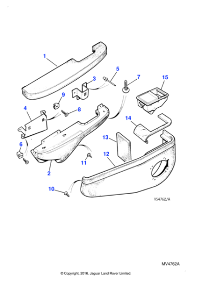 BD13102 - Jaguar Pronged button