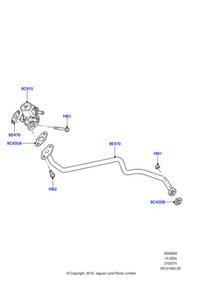 4682990 - Land Rover Tube - Connecting