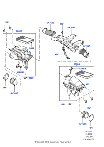 LR012073 - Land Rover Sensor