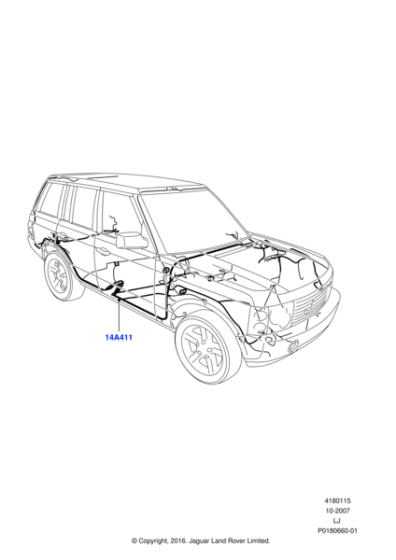 YMD508610 - Land Rover Wire