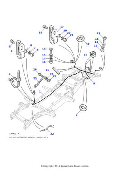 PRC8928 - Land Rover Harness-link