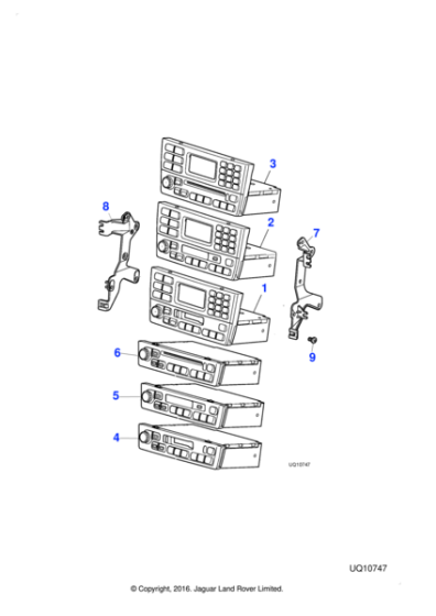 XR816916 - Jaguar Mounting bracket
