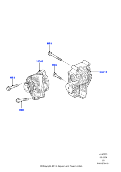 YLU500151 - Land Rover Bracket