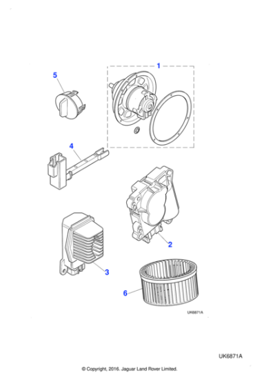 XR815511 - Jaguar Motor