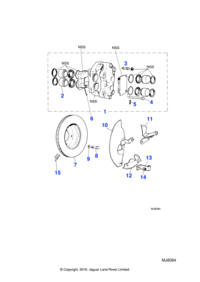 C42530 - Jaguar Balance weight