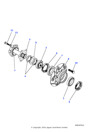 279146 - Land Rover Bolt